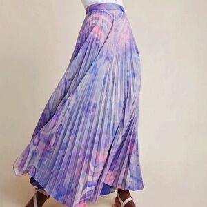 Gorgeous Anthropologie pleated maxi skirt
